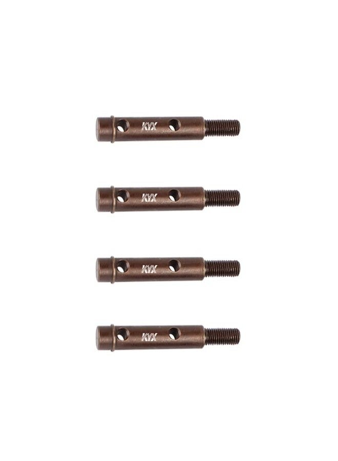 KYX Racing Hard Steel Front Rear Portal Stub Axle Drive Shaft for 1/18 RC Crawler Car Axial UTB18 Capra Unlimited Trail Buggy - Image 5